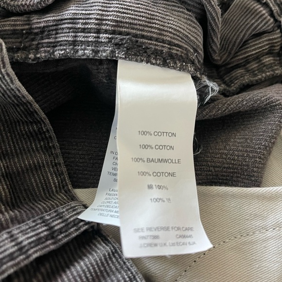 J.Crew 770 Men’s Corduroy Straight-Leg Pants - Brown Size 28x32 - Picture 13 of 13